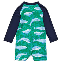 Load image into Gallery viewer, Reef Shark LS Sunsuit