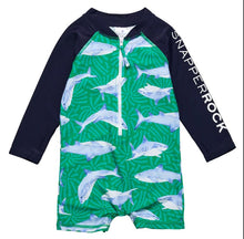 Load image into Gallery viewer, Reef Shark LS Sunsuit