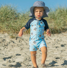 Load image into Gallery viewer, Angel Fish SS Sunsuit