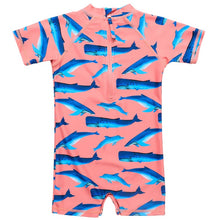 Load image into Gallery viewer, Whale Tail SS Sunsuit