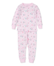 Load image into Gallery viewer, PJs Gingerbread Cottages Pajama Set Snug PRT -Pink - PK