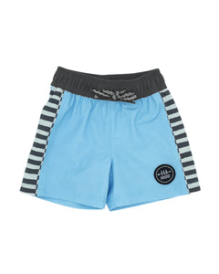 Double Check Baby Volley Trunk - Crystal Blue