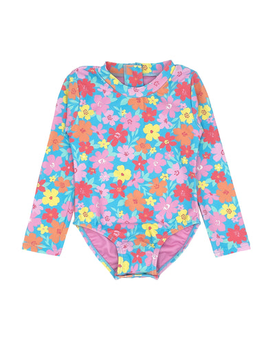 Wave Chaser Baby Surf Suit - Blue Grotto