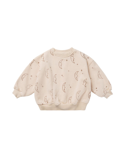 Moons Relaxed Sweatshirt - Antique