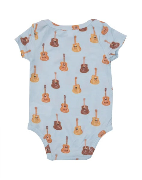 Baby Acoustic Guitar All Over Jogging Pants