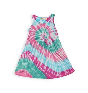 Dancer Dress, in Magenta Spiral
