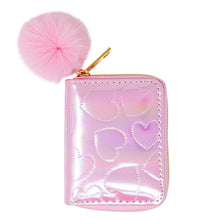 Load image into Gallery viewer, Shiny Dotted Heart Wallet