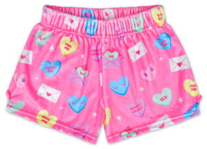 LOVE NOTES PLUSH SHORTS