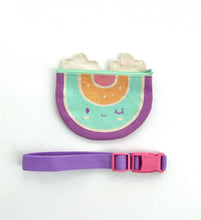 Load image into Gallery viewer, Pastel Rainbow Belt Bag, Novelty Fanny Pack for Kids