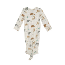 Load image into Gallery viewer, Welcome To The World Knotted Gown  Ivory