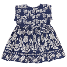 Load image into Gallery viewer, Girls Adaline Dress - Navy Oasis