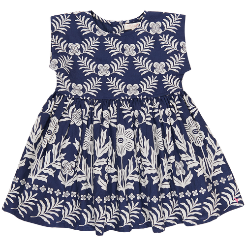 Girls Adaline Dress - Navy Oasis