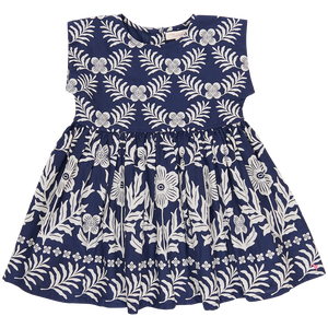Girls Adaline Dress - Navy Oasis