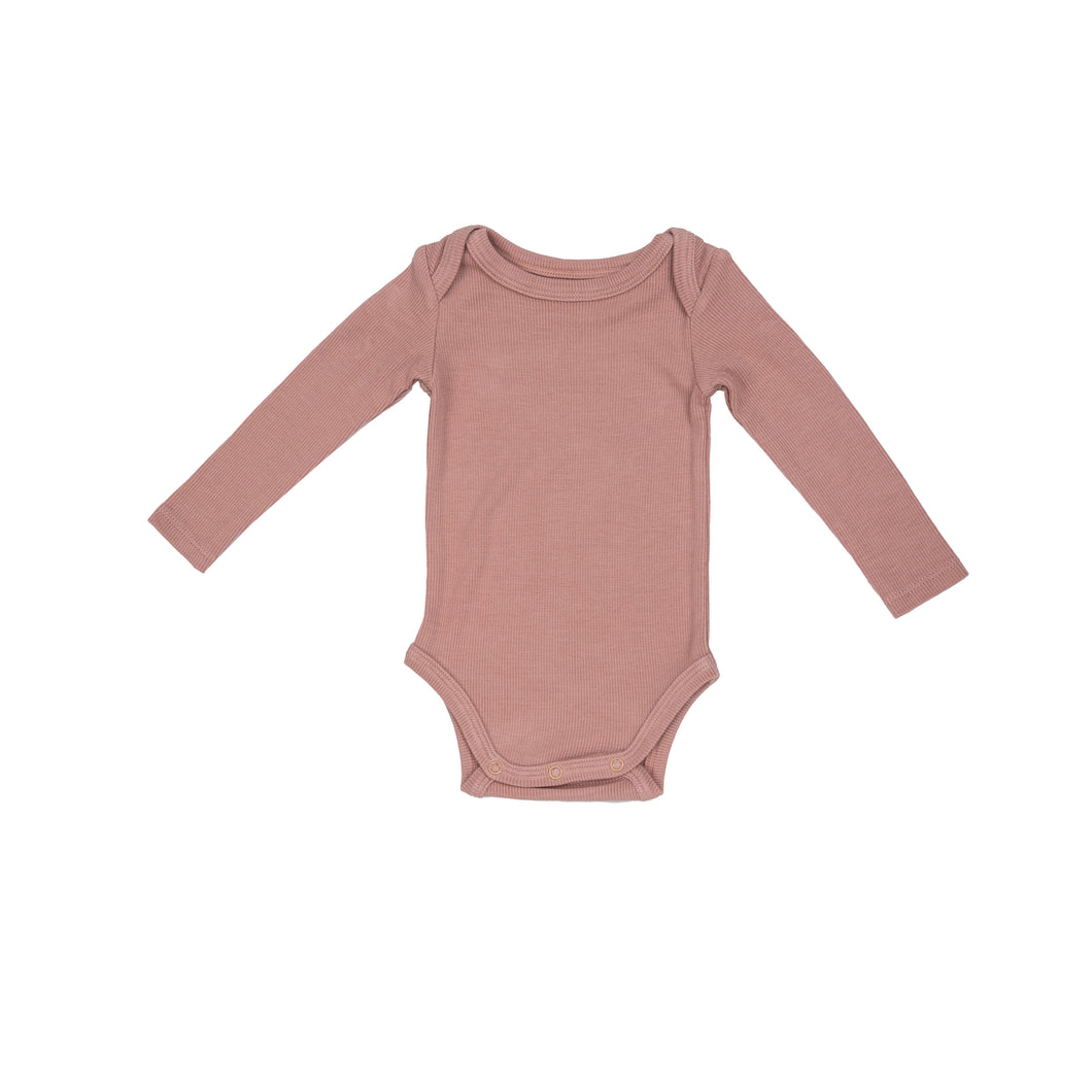 Rib Cameo Brown Bodysuit Brown