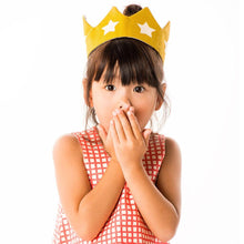 Load image into Gallery viewer, Gold Crown