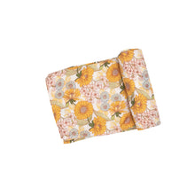 Load image into Gallery viewer, Sunflower Child Swaddle Blanket Multi  Yellow