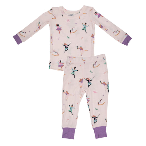 Nutcracker Ballet L/S Loungwear Set  Pink