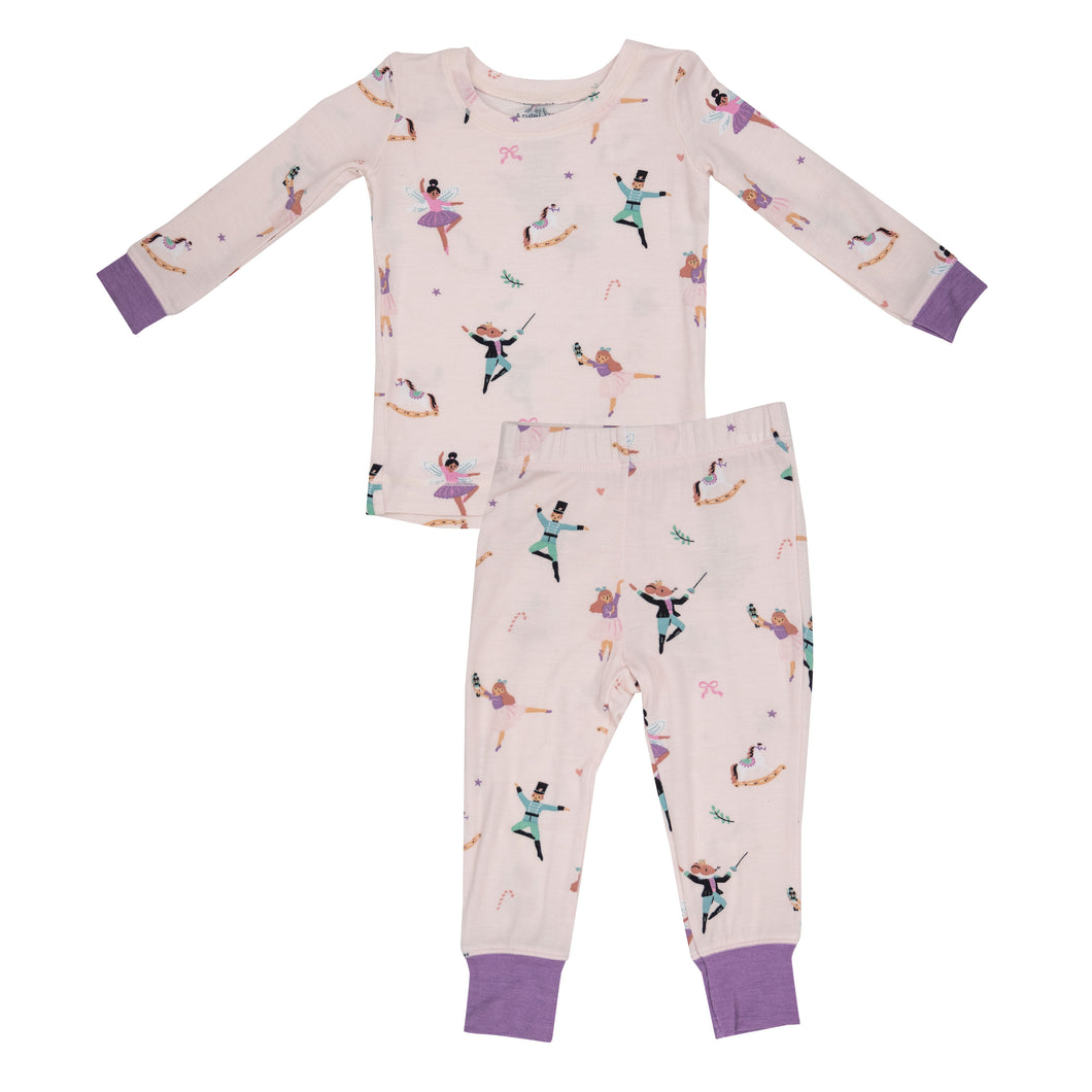 Nutcracker Ballet L/S Loungwear Set  Pink