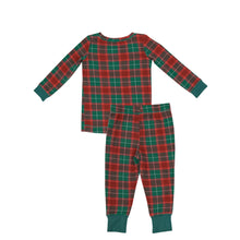 Load image into Gallery viewer, Holiday Plaid L/S Loungwear Set Red
