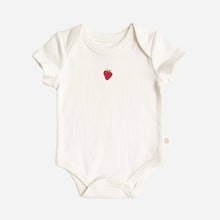 Load image into Gallery viewer, Onesie Strawberry Baby Bodysuit Organic Graphic Tee Gift