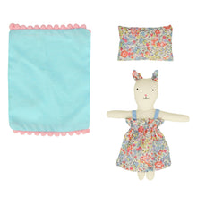 Load image into Gallery viewer, Floral Kitty Mini Suitcase Doll