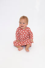 Load image into Gallery viewer, Daisy Dot Simple Dress and Bloomer Dusty Rose