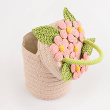 Load image into Gallery viewer, Flower Pot Basket Bag