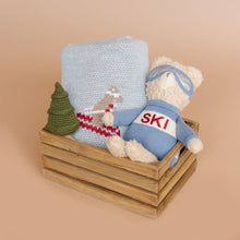 Load image into Gallery viewer, Teether Tree Cotton Crochet Rattle Fall Christmas Forest