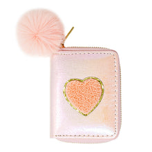 Load image into Gallery viewer, Shiny Heart Patch Wallet