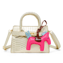 Load image into Gallery viewer, Crocodile Pony Handbag