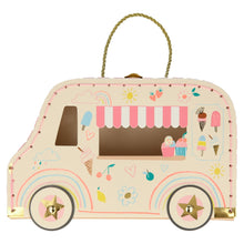 Load image into Gallery viewer, Ice Cream Van Bunny Mini Suitcase Doll