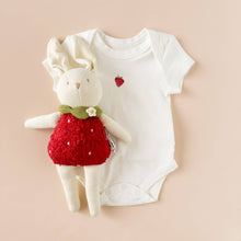 Load image into Gallery viewer, Onesie Strawberry Baby Bodysuit Organic Graphic Tee Gift