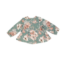 Load image into Gallery viewer, Woodrose Side Ruffle Tunic And  Legging Green
