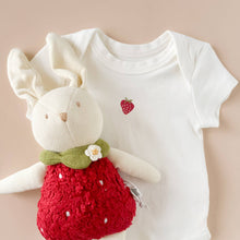 Load image into Gallery viewer, Onesie Strawberry Baby Bodysuit Organic Graphic Tee Gift