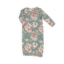 Load image into Gallery viewer, Woodrose Kimono Gown Green