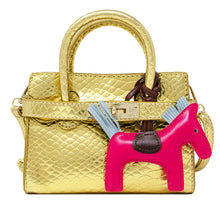 Load image into Gallery viewer, Crocodile Pony Handbag