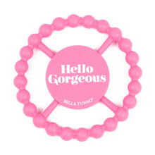 Load image into Gallery viewer, Hello Gorgeous Happy Teether