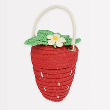Load image into Gallery viewer, Strawberry Basket Bag