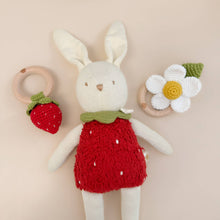 Load image into Gallery viewer, Plush Bunny Strawberry Baby Kids Toy Stuffed Animal Spring