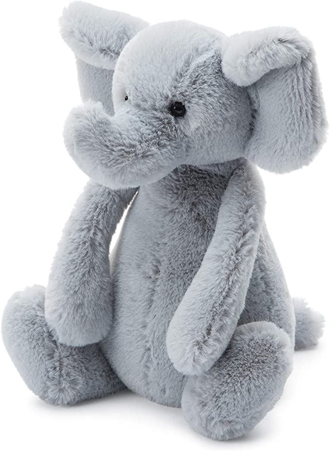 Bashful Grey Elephant Jellycat