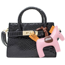 Load image into Gallery viewer, Crocodile Pony Handbag