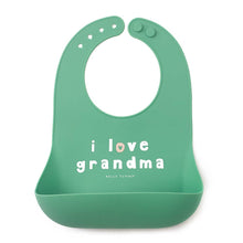 Load image into Gallery viewer, Love Grandma Wonder Bib