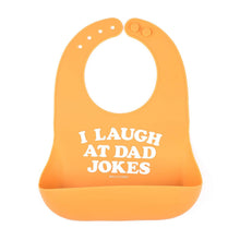 Load image into Gallery viewer, I Laugh at Dad Jokes Wonder Bib