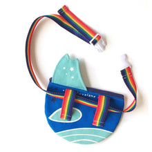 Load image into Gallery viewer, Blue Whale Belt Bag, Child's Adjustable Fanny Pack