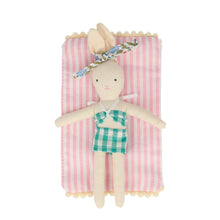 Load image into Gallery viewer, Caravan Bunny Mini Suitcase Doll