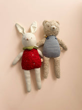 Load image into Gallery viewer, Plush Bunny Strawberry Baby Kids Toy Stuffed Animal Spring