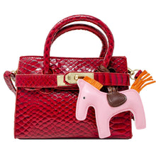 Load image into Gallery viewer, Crocodile Pony Handbag