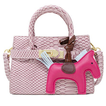 Load image into Gallery viewer, Crocodile Pony Handbag