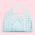 Load image into Gallery viewer, Retro Basket Jelly Bag - Mini Blue