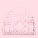 Load image into Gallery viewer, Retro Basket Jelly Bag - Mini Pink